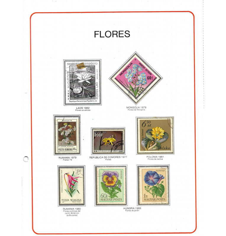 Libro de Estampilla del mundo. Gran enciclopedia de la filatelia